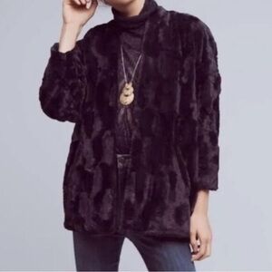 Chic Navy Teddy Jacket